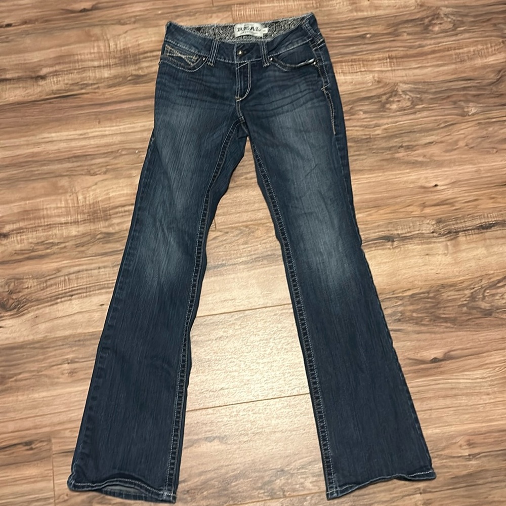 Ariat mid rise boot cut, 28L